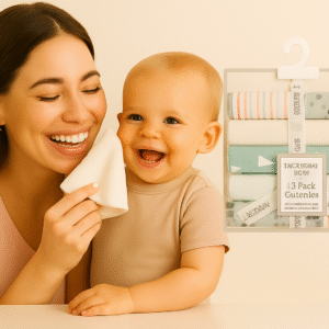 Set 12 Pañitos Suaves Para Bebé