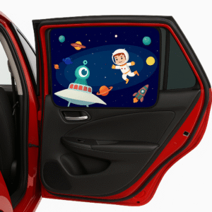 Parasol Cortina O Sombrilla Para Auto Uv Con Imán Infantil