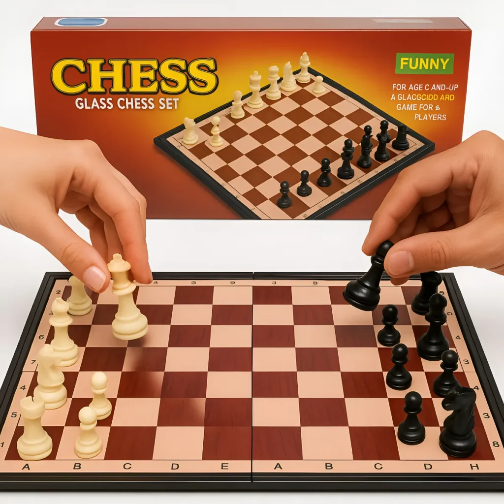 Juego De Ajedrez Magnético De Dinosaurios Portátil, Estrategia Familiar Sin Pilas Para Niños +4 Años