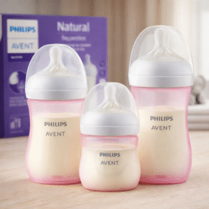 Set De 3 Mamadera Philips Avent Natural Reponse 715ml Rosado Claro