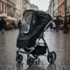 Cubre Coche Bebé Universal Protector Lluvia y Viento Maxicosi