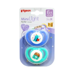Chupete Odontológico Mini Light Talla M 2 Un (Azul-Verde) Niño 6+