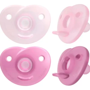 Chupete Soothie 0-6m X2 Frambuesa Y Rosa Avent