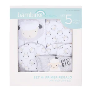 Set Mi Primer Regalo Ovejita Gris