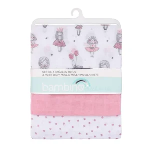 Set Pañales Tutos Muselina Bailarinas