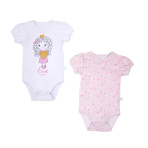 Set Bodys Manga Corta Princesa