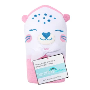 Toalla con Capucha Gatita